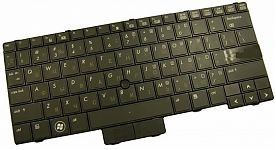 Клавиатура для ноутбука HP EliteBook 2540p черная, с джойстиком