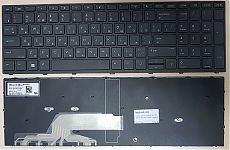 Клавиатура для ноутбука HP Probook 450 G5, 455 G5, 470 G5 черная, с рамкой