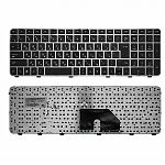 Клавиатура для ноутбука HP Pavilion DV6-6000 черная, рамка серая