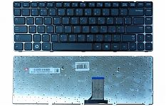 Клавиатура для ноутбука Samsung R470, R480 черная, с рамкой