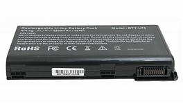 Аккумулятор для MSI CX620, CX623, (BTY-L74, L74BTY-L75), 4400mAh, 11.1V